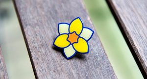 Badge-Jonquille